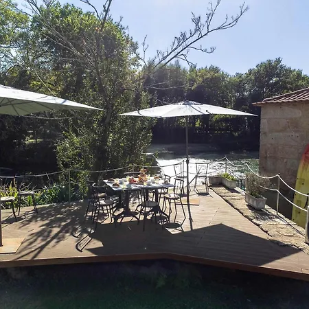 Historic Riverfront Watermill Private Access Villa Caminha